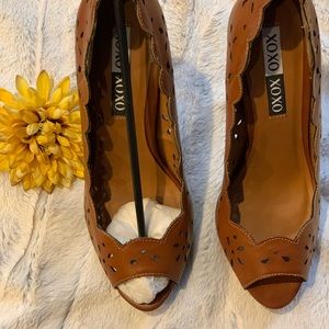 XOXO Belinda Cognac high heel 👠